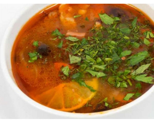 Солянка мясная